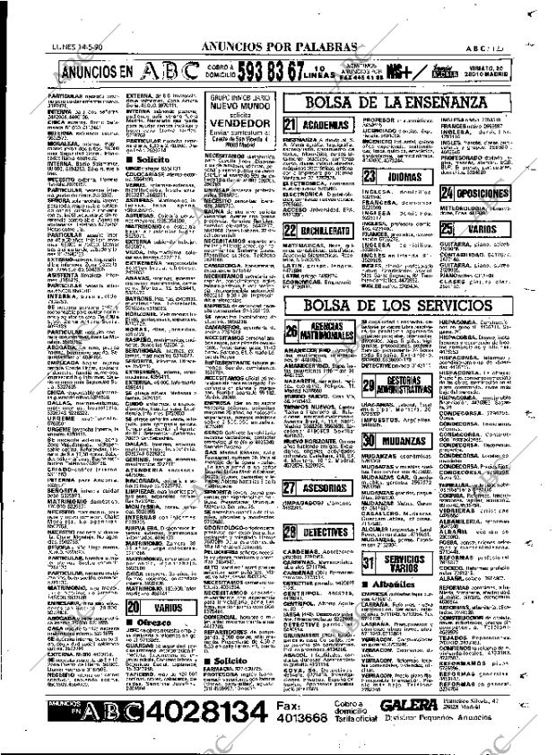 ABC MADRID 14-05-1990 página 125