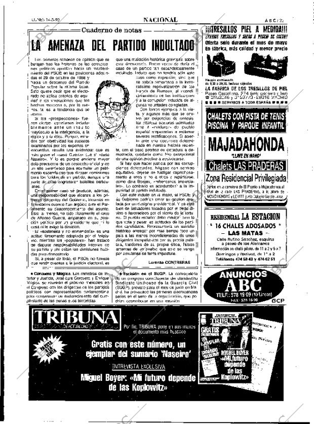 ABC MADRID 14-05-1990 página 25