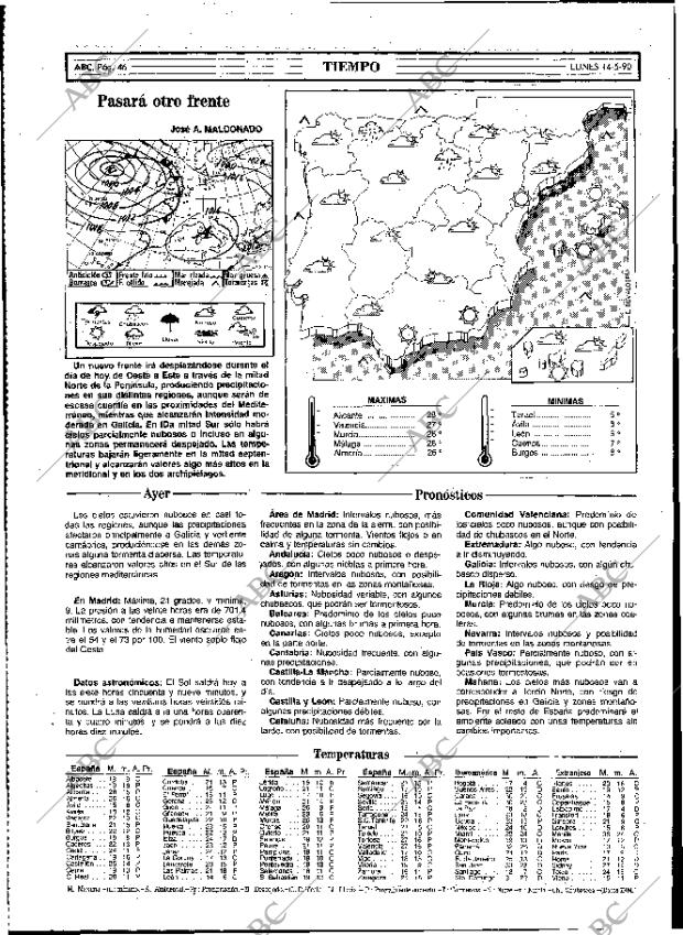 ABC MADRID 14-05-1990 página 46