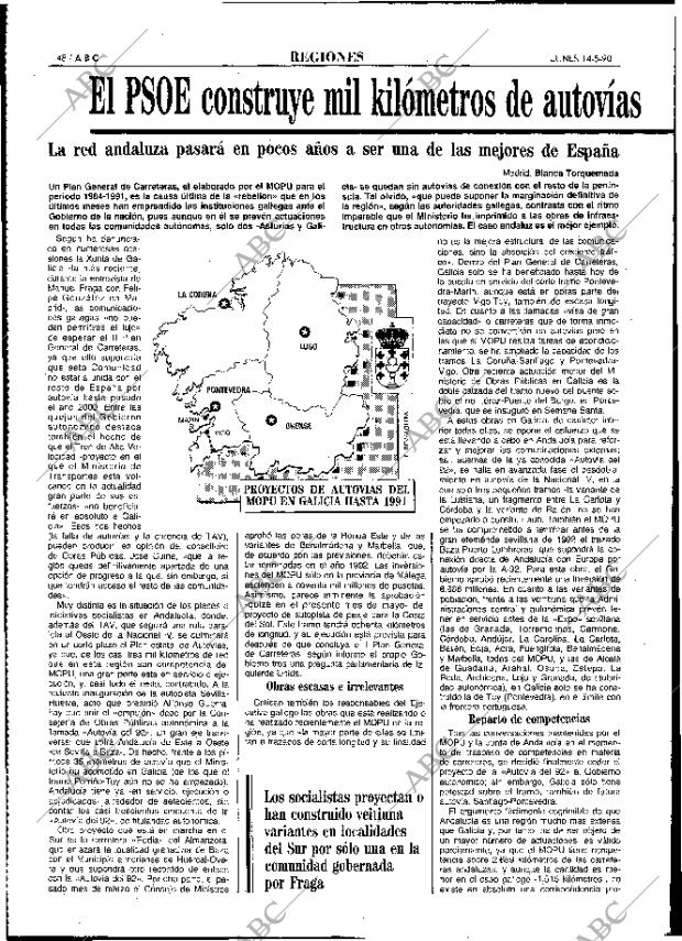 ABC MADRID 14-05-1990 página 48