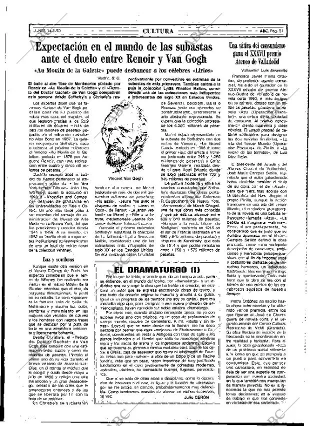 ABC MADRID 14-05-1990 página 51