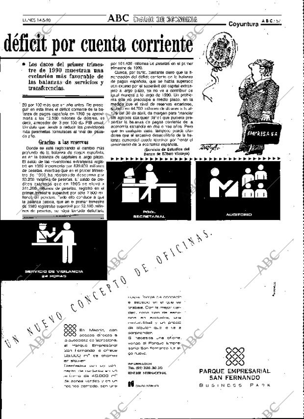 ABC MADRID 14-05-1990 página 57