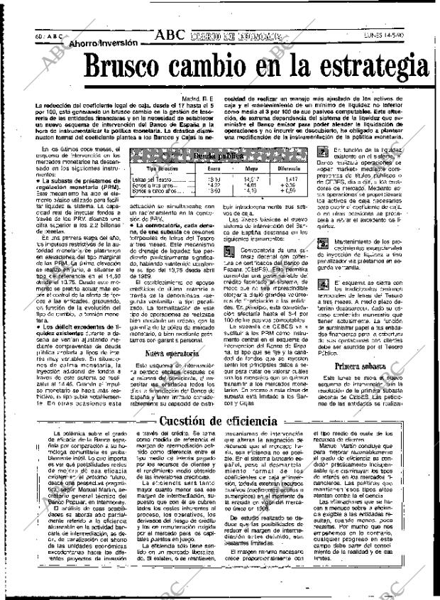 ABC MADRID 14-05-1990 página 60
