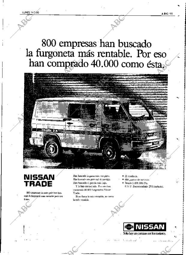 ABC MADRID 14-05-1990 página 93