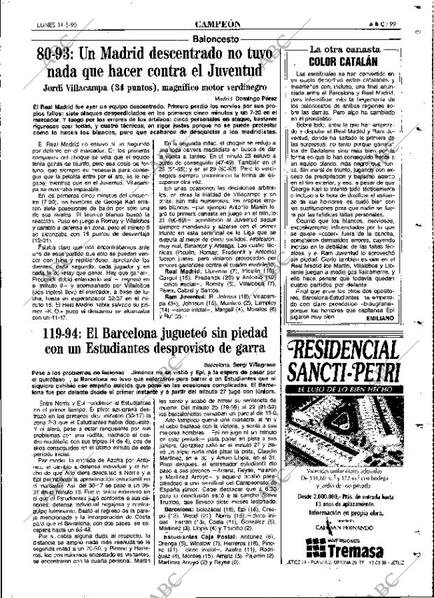 ABC MADRID 14-05-1990 página 99