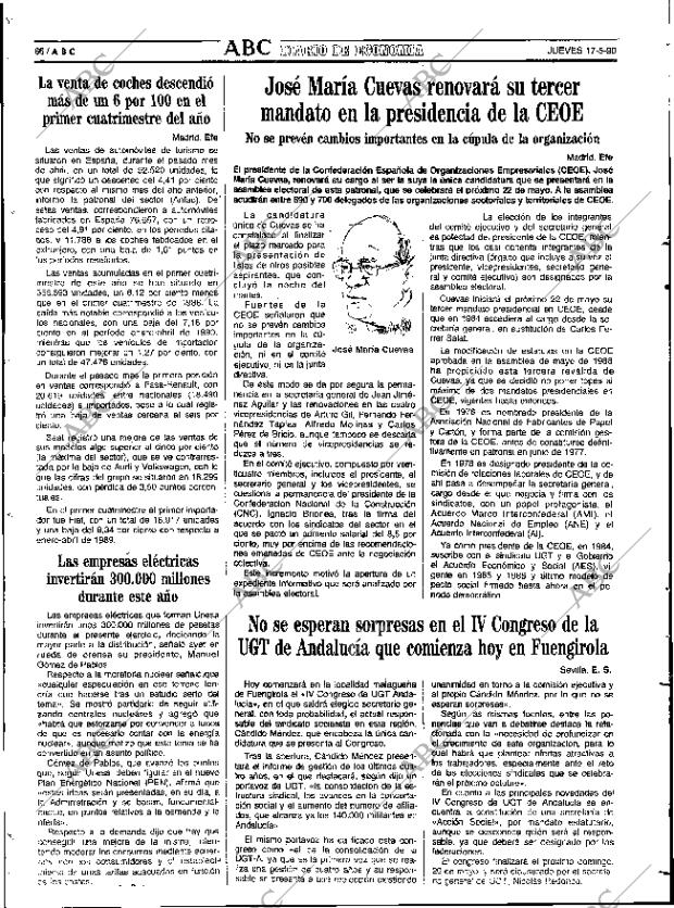 ABC SEVILLA 17-05-1990 página 74