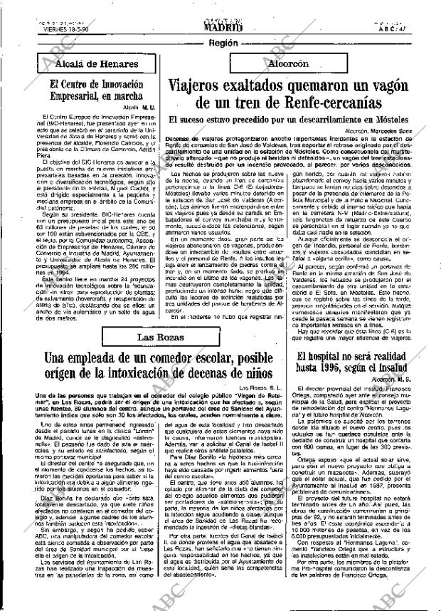 ABC MADRID 18-05-1990 página 47