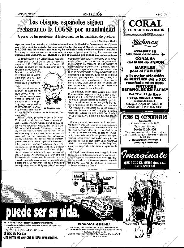ABC MADRID 18-05-1990 página 75