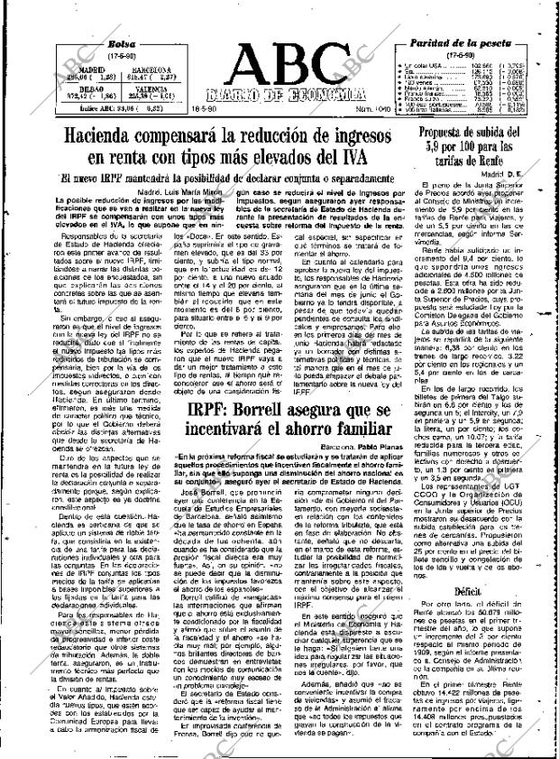 ABC MADRID 18-05-1990 página 85