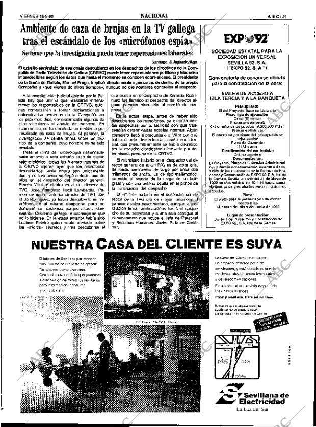 ABC SEVILLA 18-05-1990 página 21