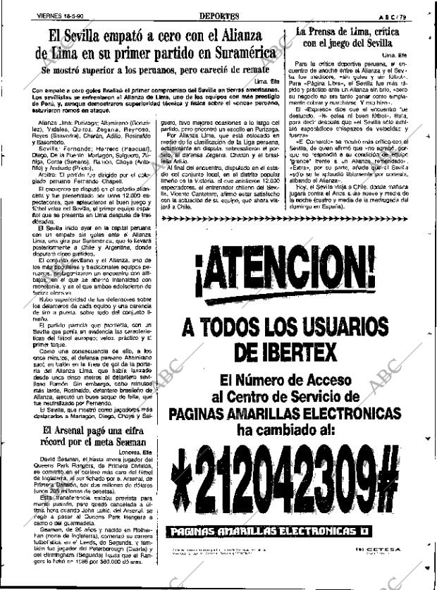 ABC SEVILLA 18-05-1990 página 79