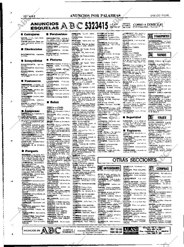 ABC MADRID 19-05-1990 página 122