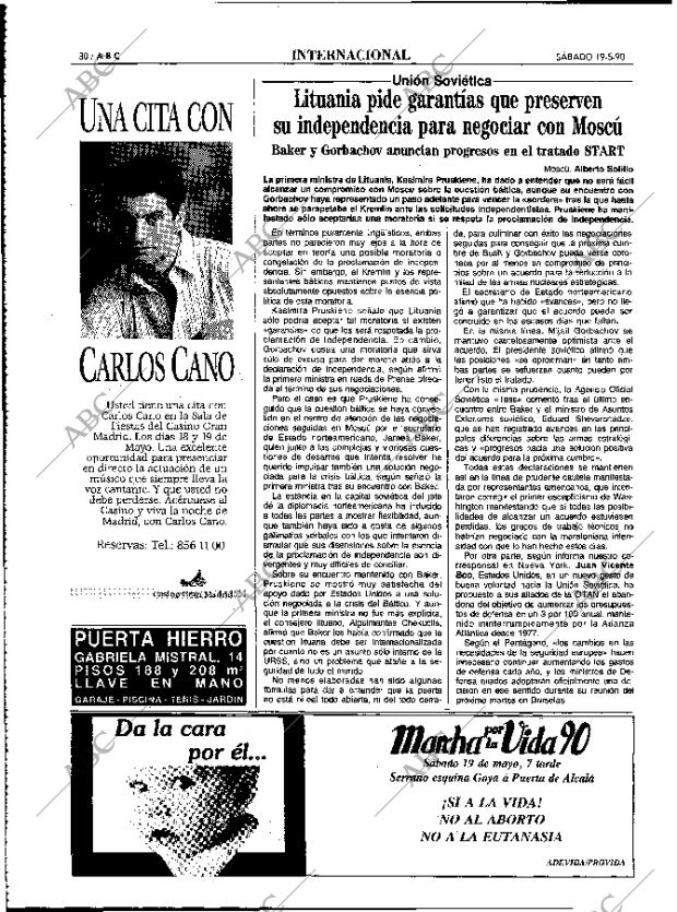 ABC MADRID 19-05-1990 página 30