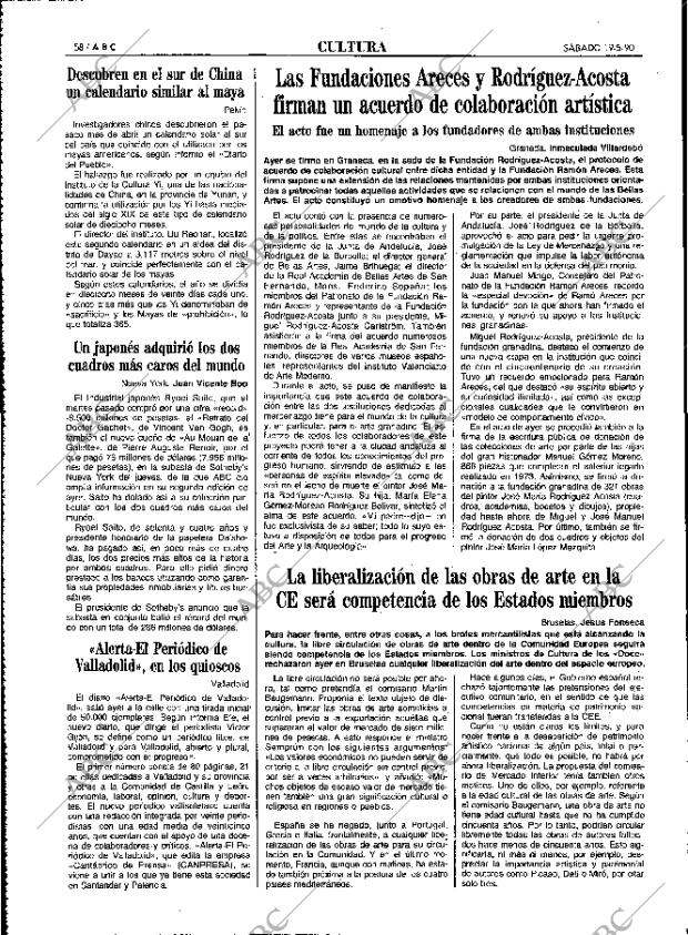 ABC MADRID 19-05-1990 página 58