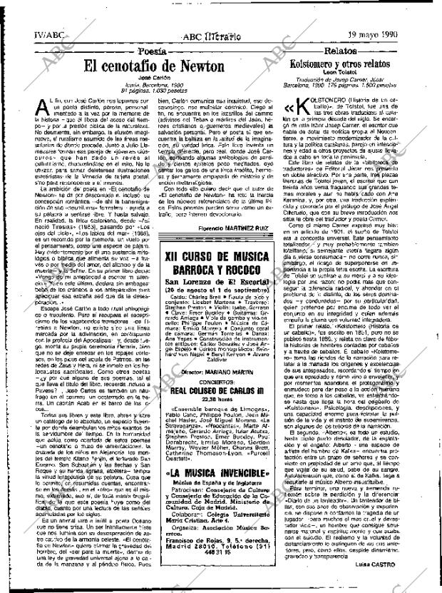 ABC MADRID 19-05-1990 página 64