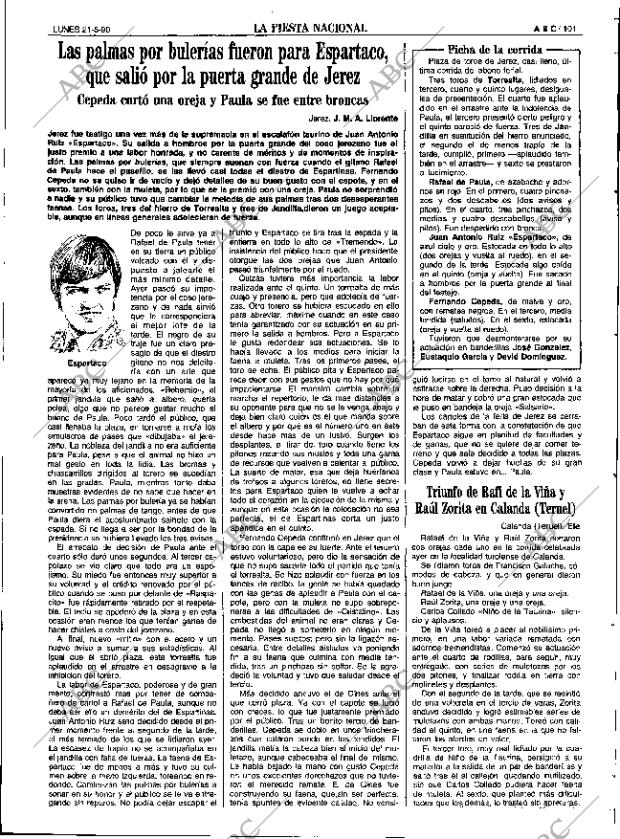 ABC SEVILLA 21-05-1990 página 101