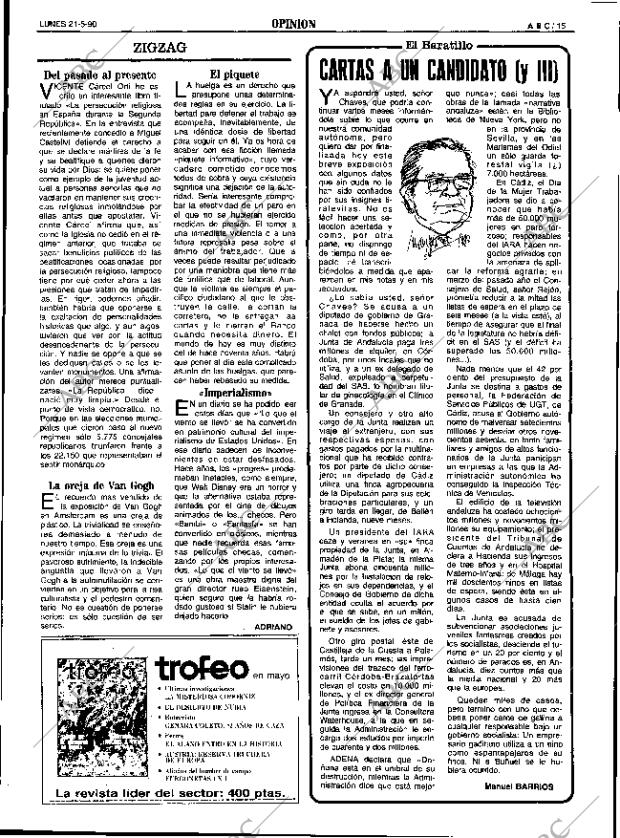 ABC SEVILLA 21-05-1990 página 15