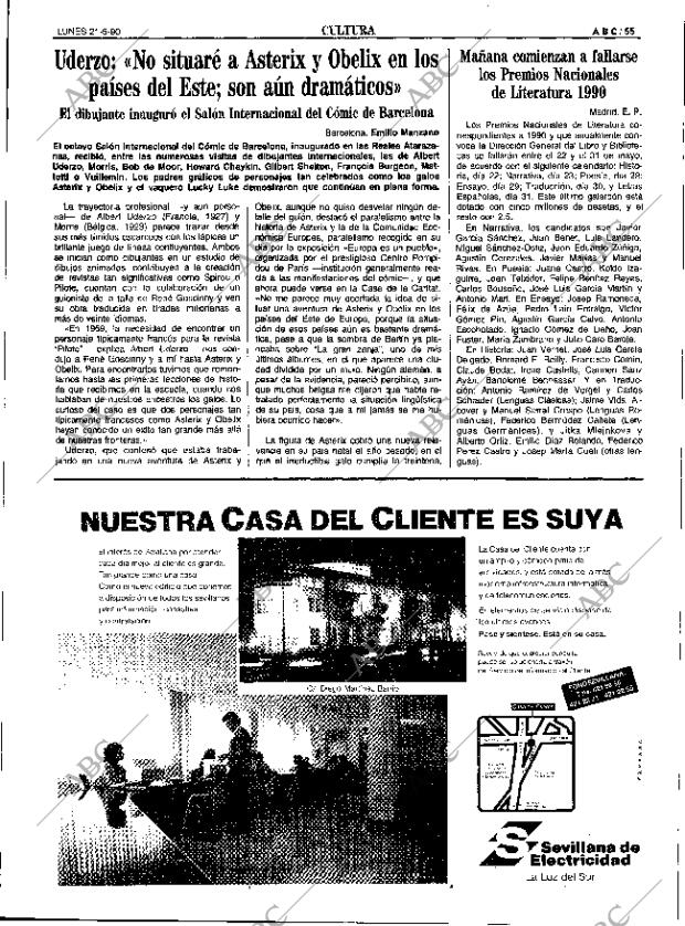 ABC SEVILLA 21-05-1990 página 55