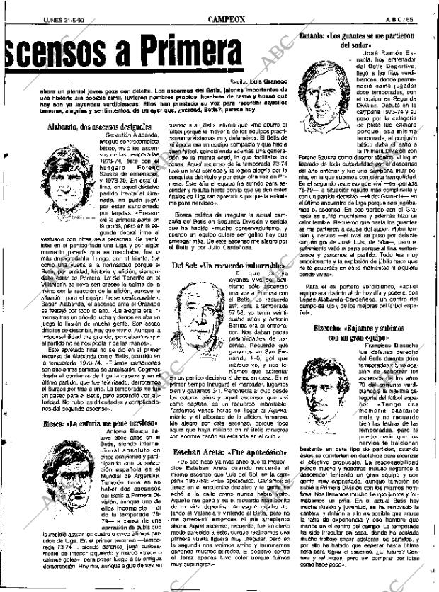 ABC SEVILLA 21-05-1990 página 65