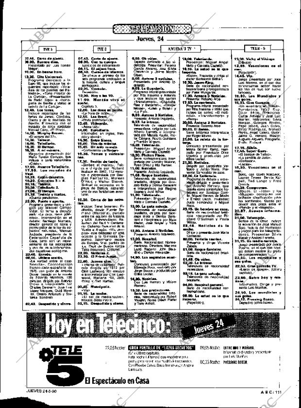 ABC SEVILLA 24-05-1990 página 119