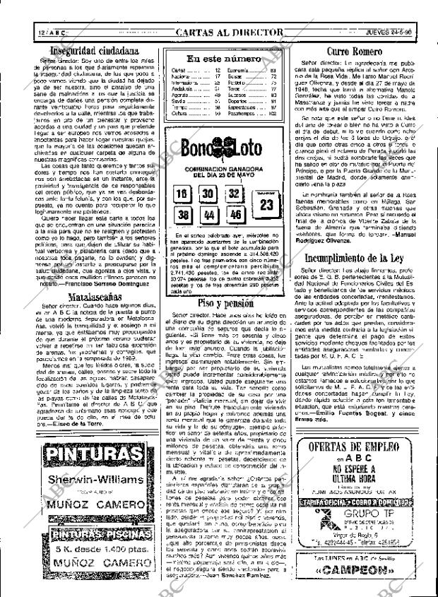 ABC SEVILLA 24-05-1990 página 12