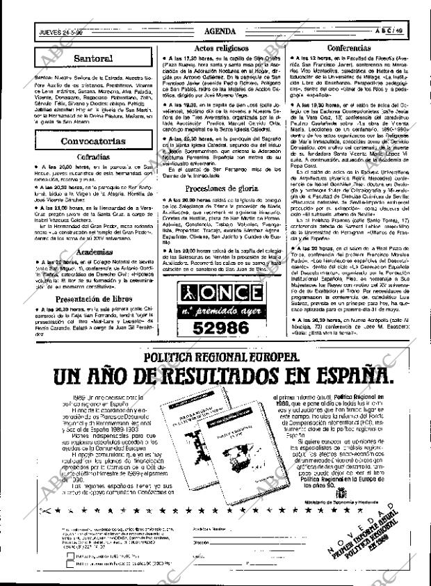 ABC SEVILLA 24-05-1990 página 49