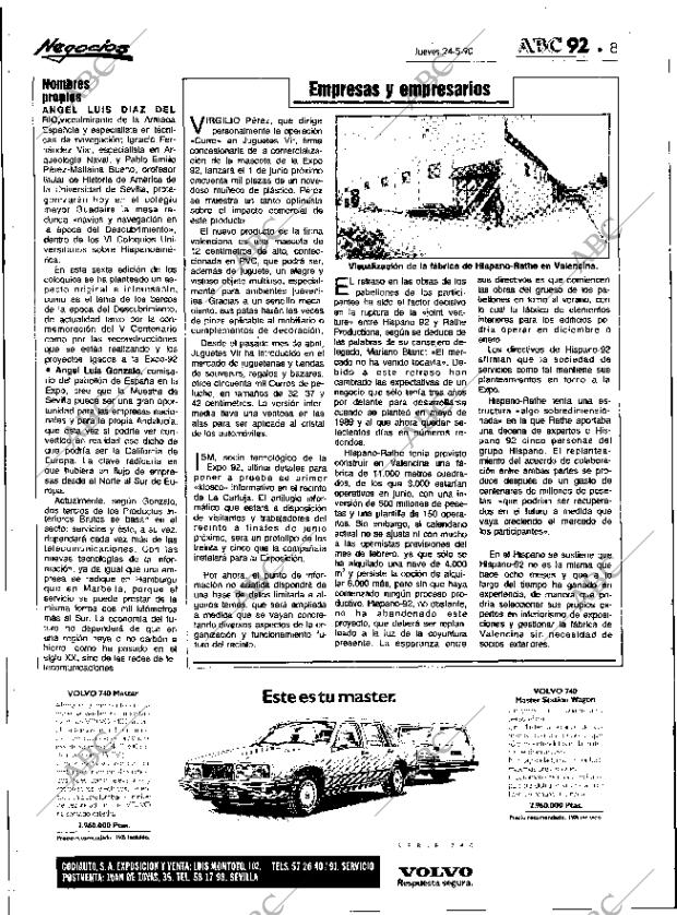 ABC SEVILLA 24-05-1990 página 64