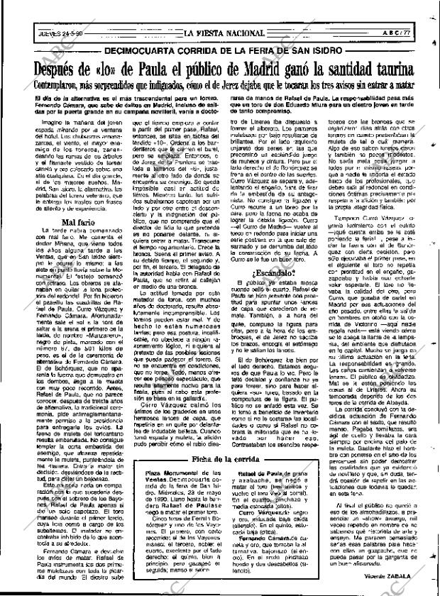 ABC SEVILLA 24-05-1990 página 85