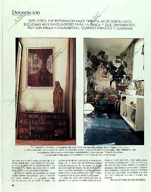 BLANCO Y NEGRO MADRID 27-05-1990 página 92