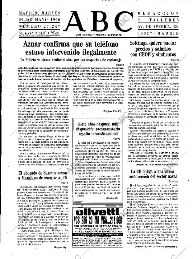 ABC MADRID 29-05-1990 página 17