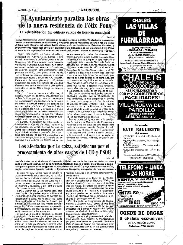 ABC MADRID 29-05-1990 página 27