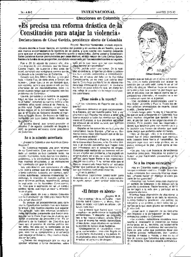 ABC MADRID 29-05-1990 página 36