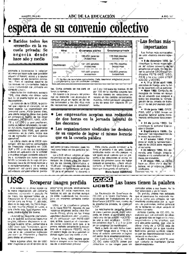 ABC MADRID 29-05-1990 página 67