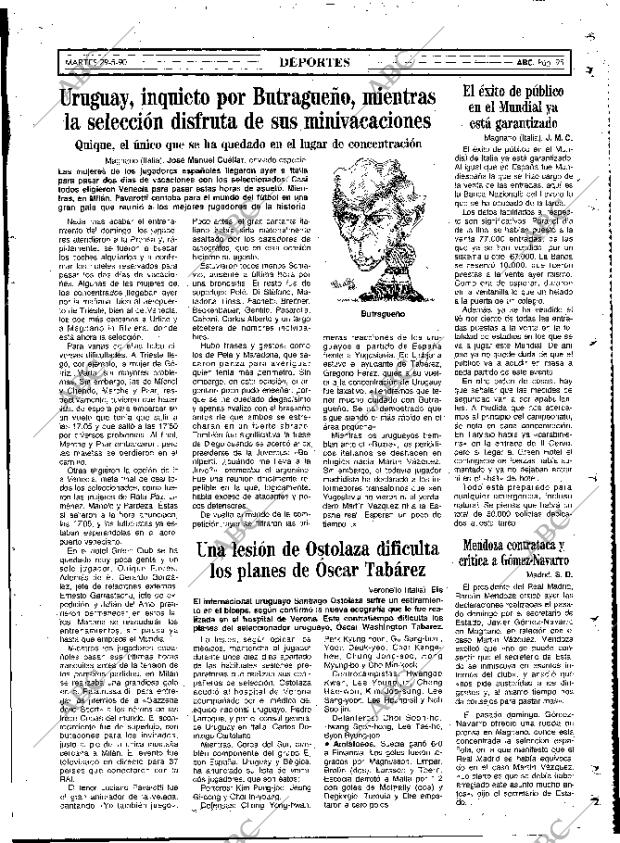 ABC MADRID 29-05-1990 página 95