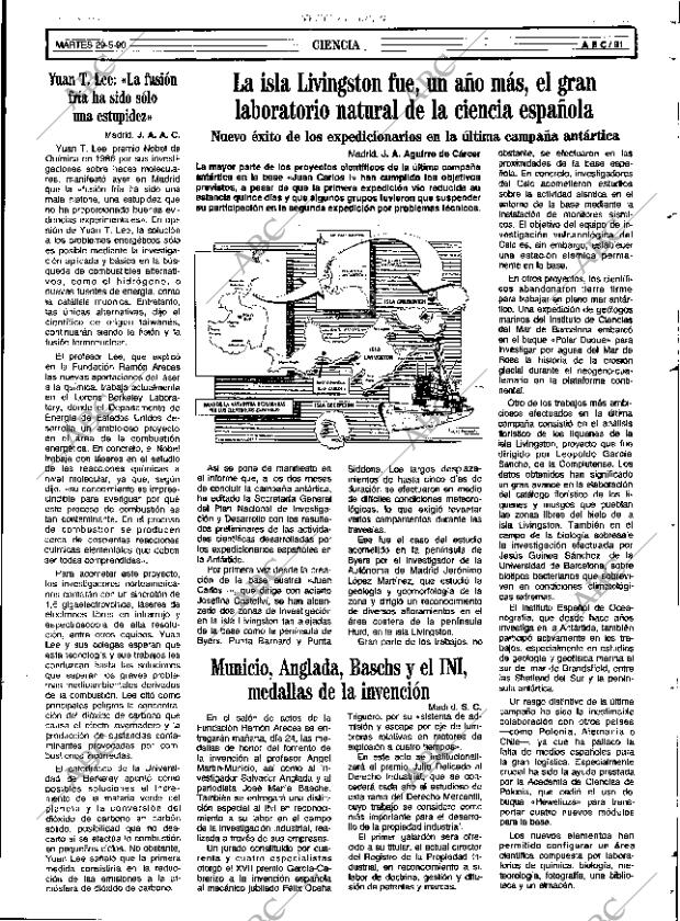 ABC SEVILLA 29-05-1990 página 91