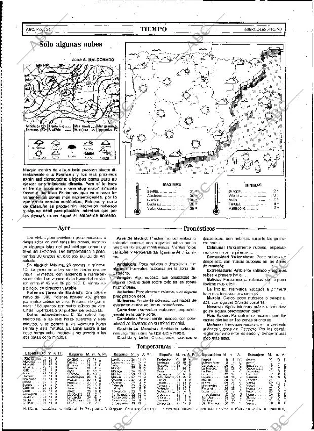 ABC MADRID 30-05-1990 página 54