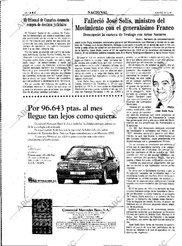 ABC MADRID 31-05-1990 página 26