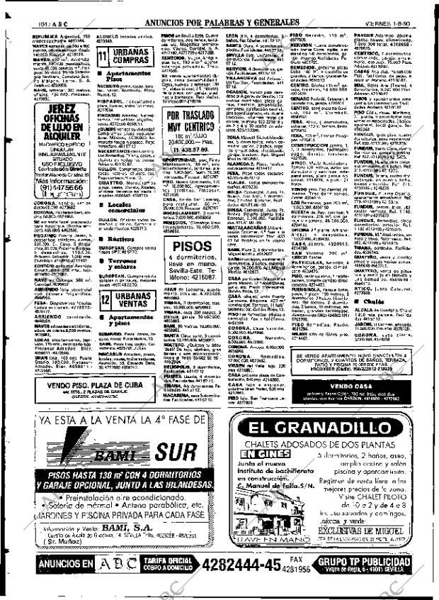 ABC SEVILLA 01-06-1990 página 104