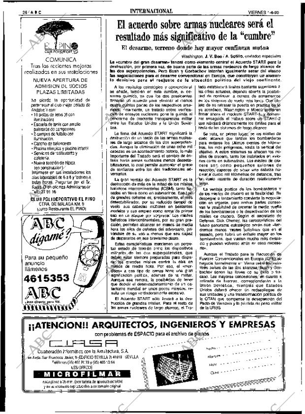 ABC SEVILLA 01-06-1990 página 26