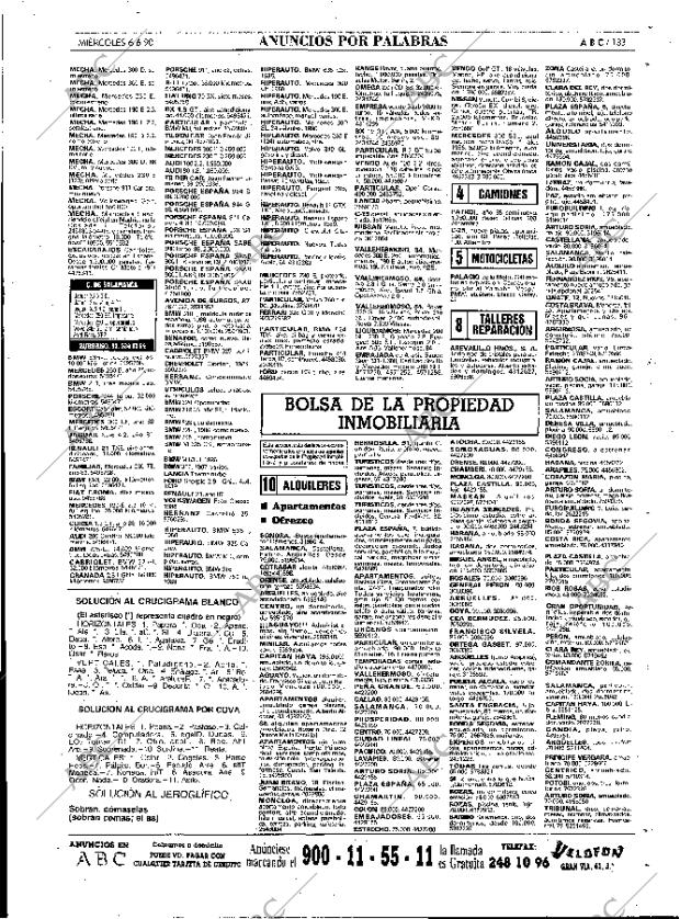 ABC MADRID 06-06-1990 página 133