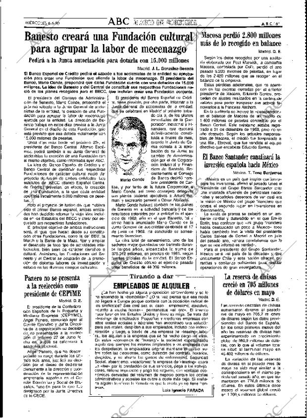 ABC MADRID 06-06-1990 página 61