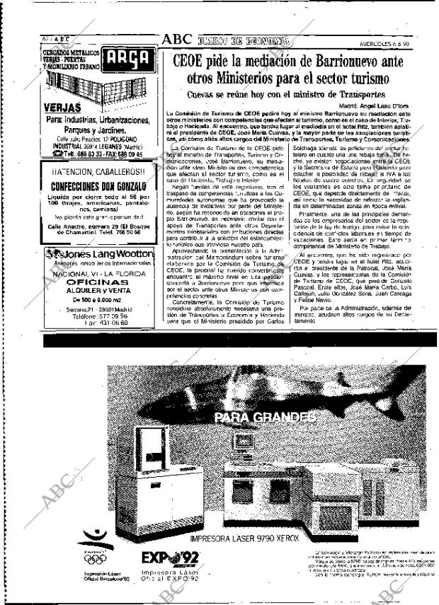 ABC MADRID 06-06-1990 página 62