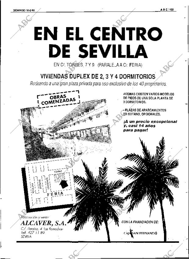 ABC SEVILLA 10-06-1990 página 133