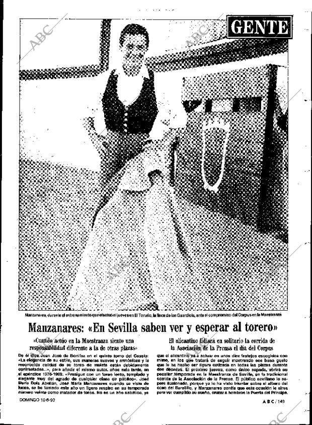 ABC SEVILLA 10-06-1990 página 149