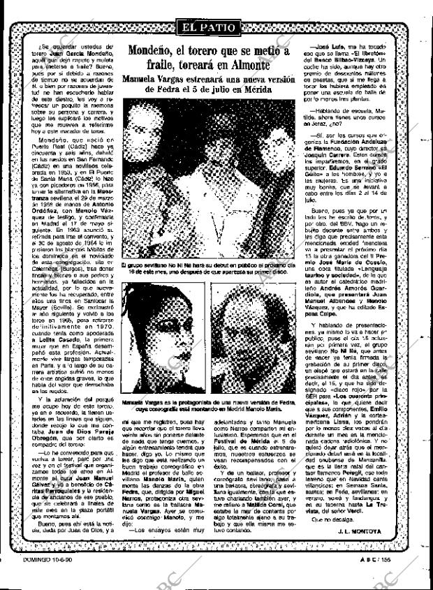 ABC SEVILLA 10-06-1990 página 155