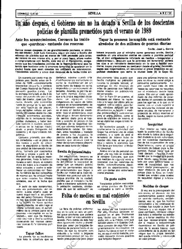 ABC SEVILLA 10-06-1990 página 59