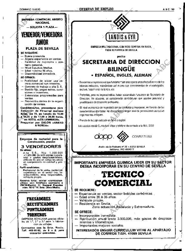 ABC SEVILLA 10-06-1990 página 99