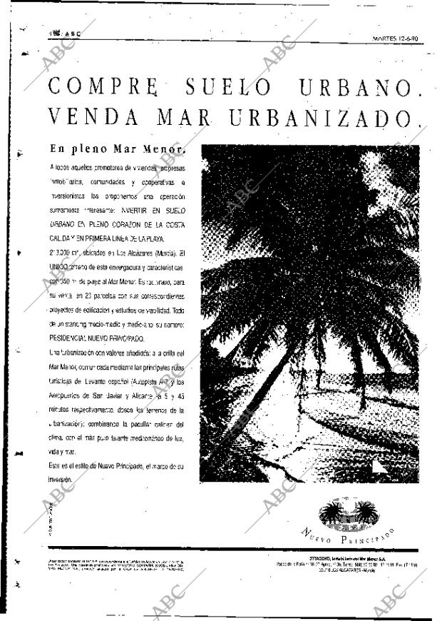 ABC MADRID 12-06-1990 página 110