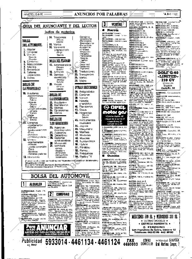 ABC MADRID 12-06-1990 página 123