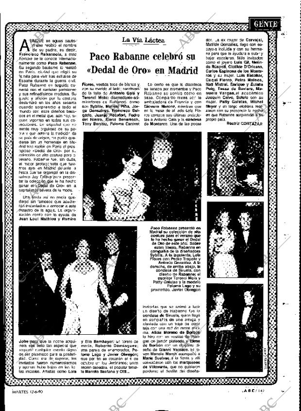 ABC MADRID 12-06-1990 página 147